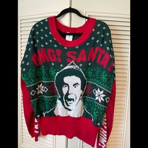 OMG Santa! I Know Him! Sweater. Worn once!
